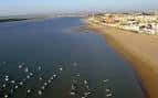 Playas (22).- La Calzada, en Sanlúcar de Barrameda