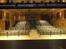 Interior del auditorio con butacas y escenario