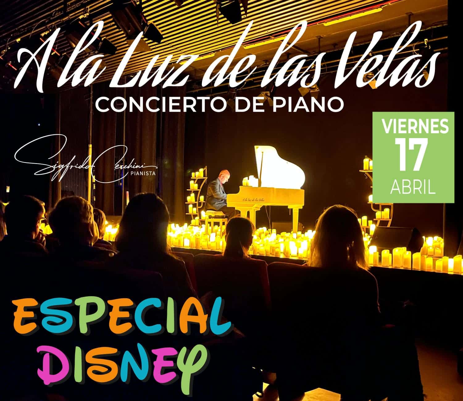 Concierto de Piano 'A la Luz de las Velas' Especial Disney