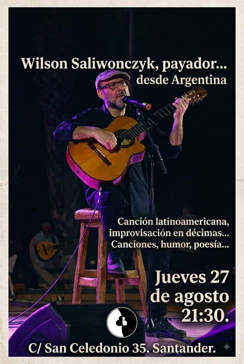 Wilson Saliwonczyk, poeta y payador