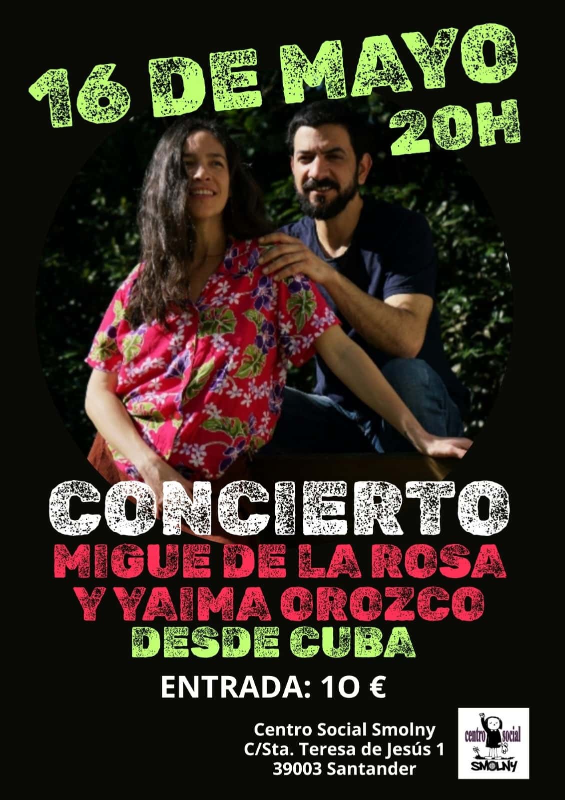 Concierto de Migue de la Rosa y Yaima Orozco