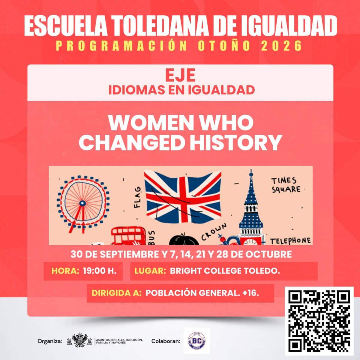 Escuela Toledana de Igualdad. Women Who Changed History