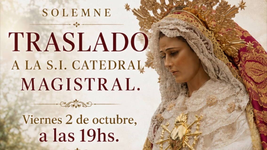 Salida extraordinaria de María Santísima de las Angustias