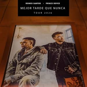 Romeo Santos - Better Late Than Never Tour 2026