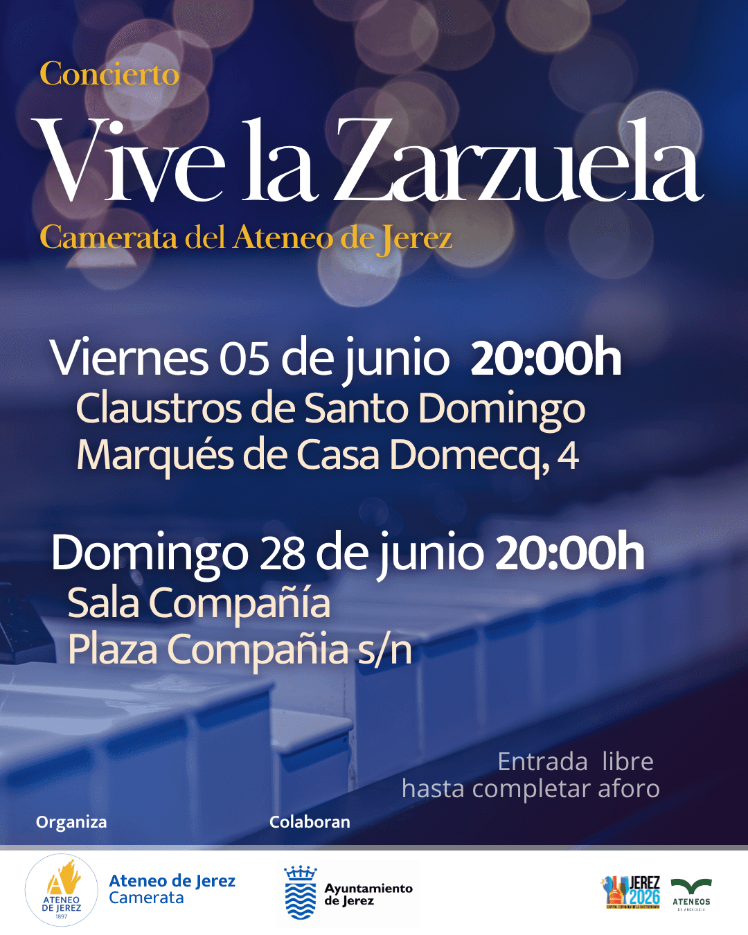 Concierto 'Vive la Zarzuela' - Camerata del Ateneo de Jerez