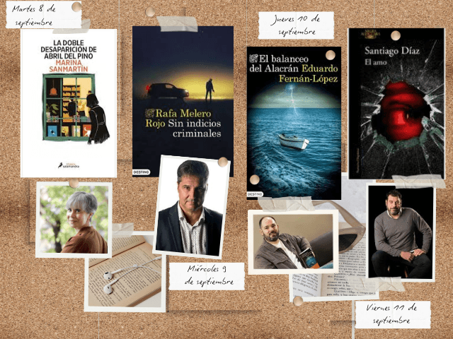 Encuentro con Eduardo Fernán-López - XII Jornadas de Literatura Negra, Policíaca y de Misterio