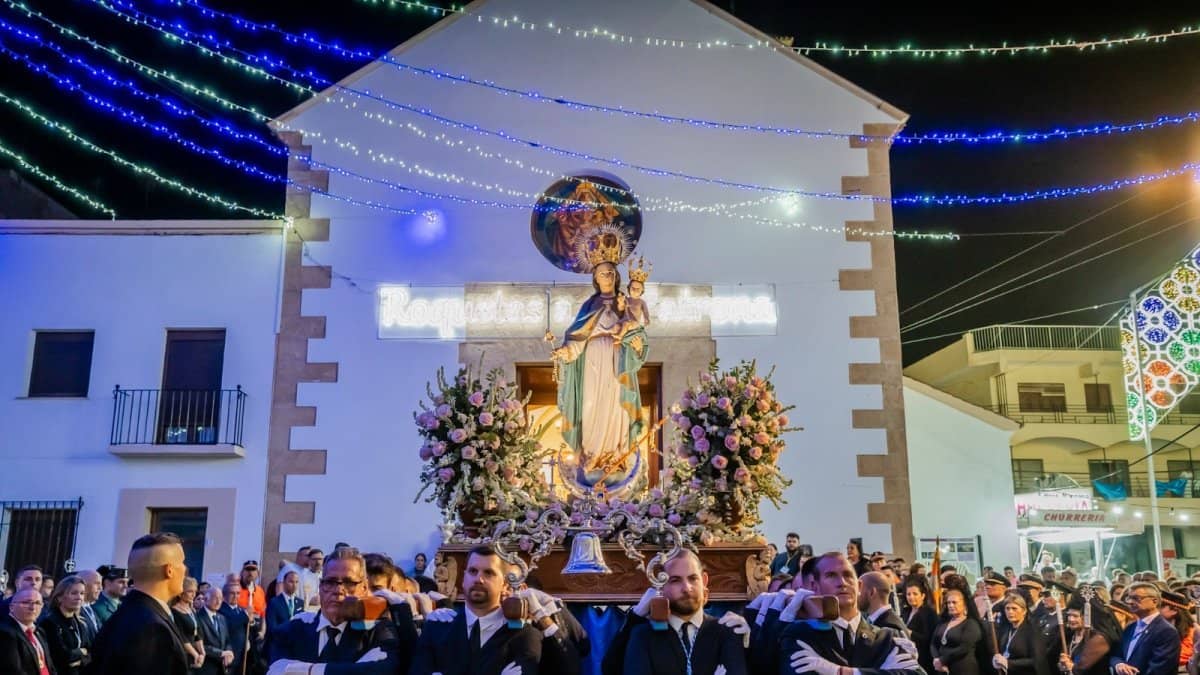 Fiestas en honor a la Virgen del Rosario