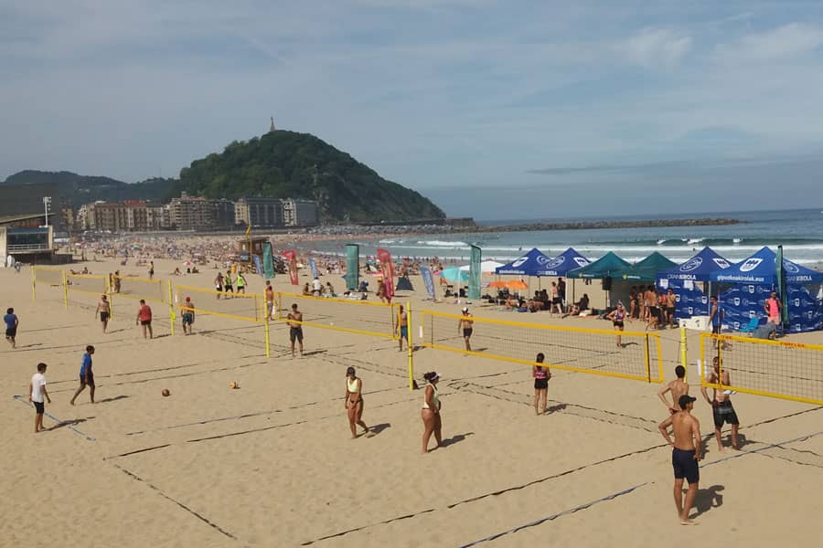 XXI Torneo de voley playa de Semana Grande