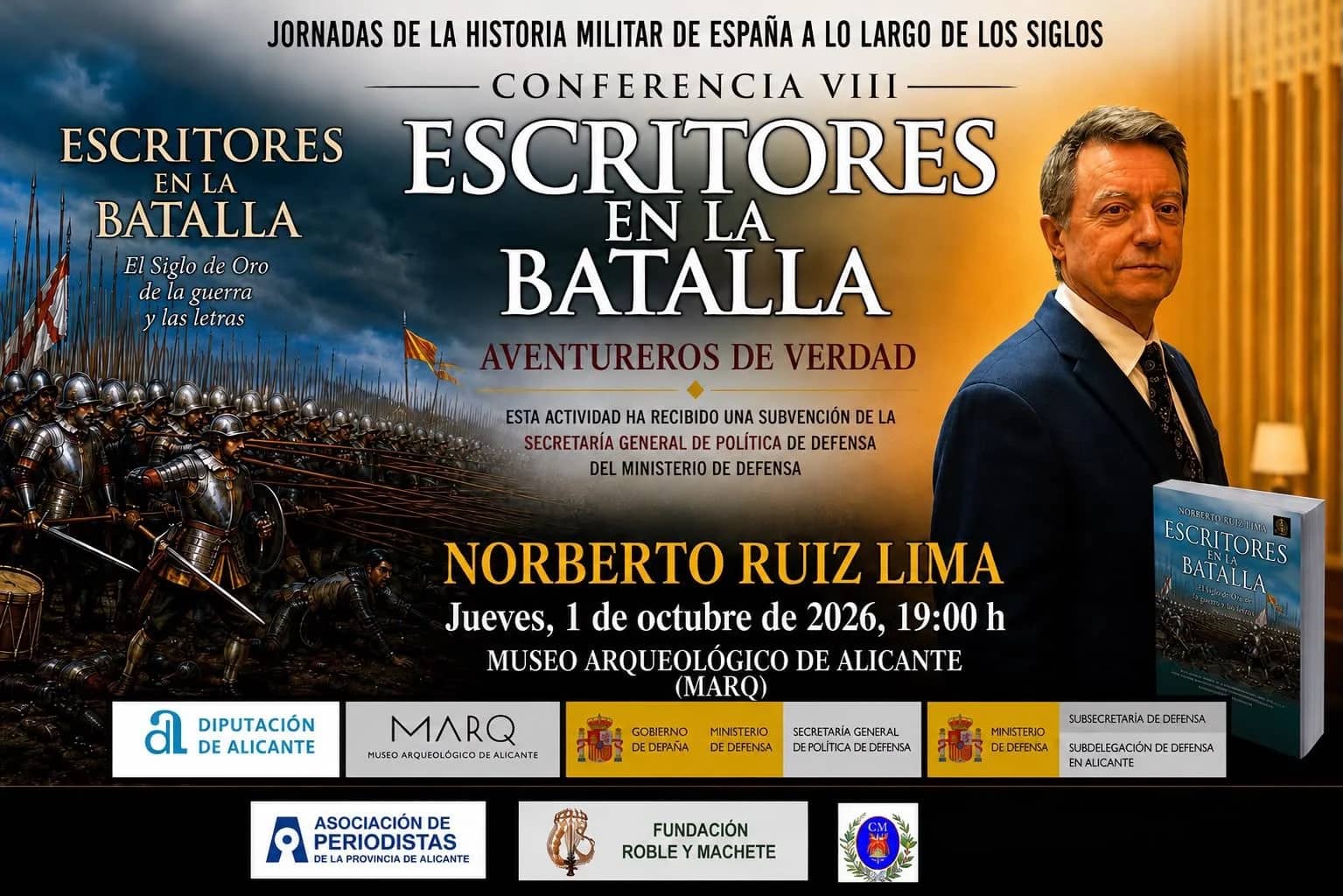Escritores en la batalla. Aventureros de verdad