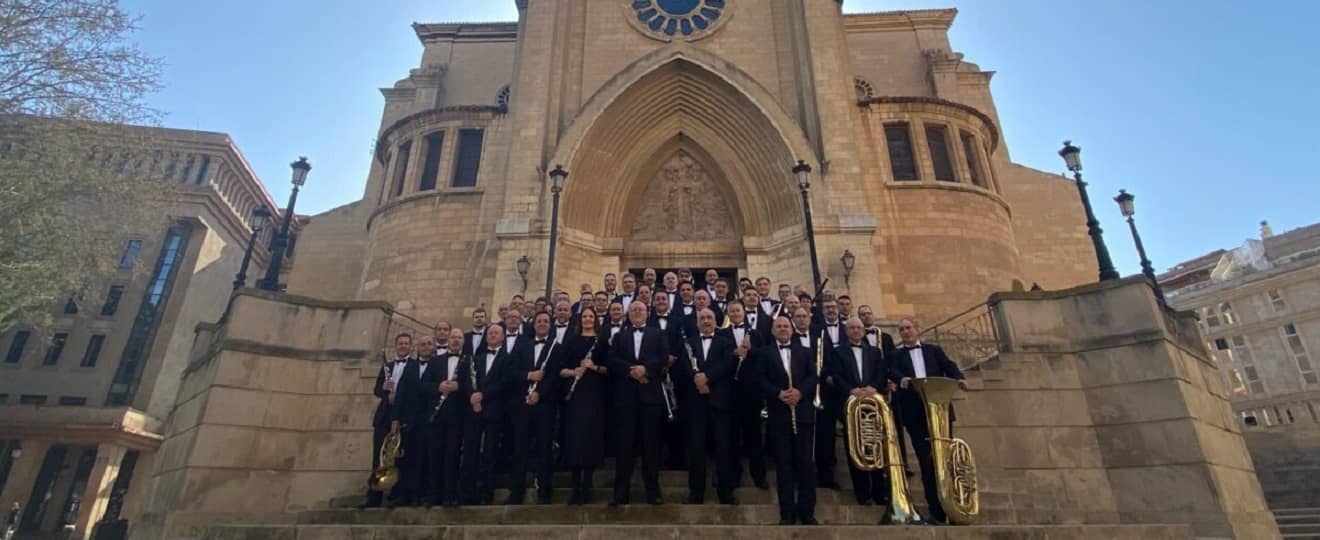 Concierto de la Banda Sinfónica Municipal de Albacete en el Festival Nacional de Bandas de Música Feria de Albacete