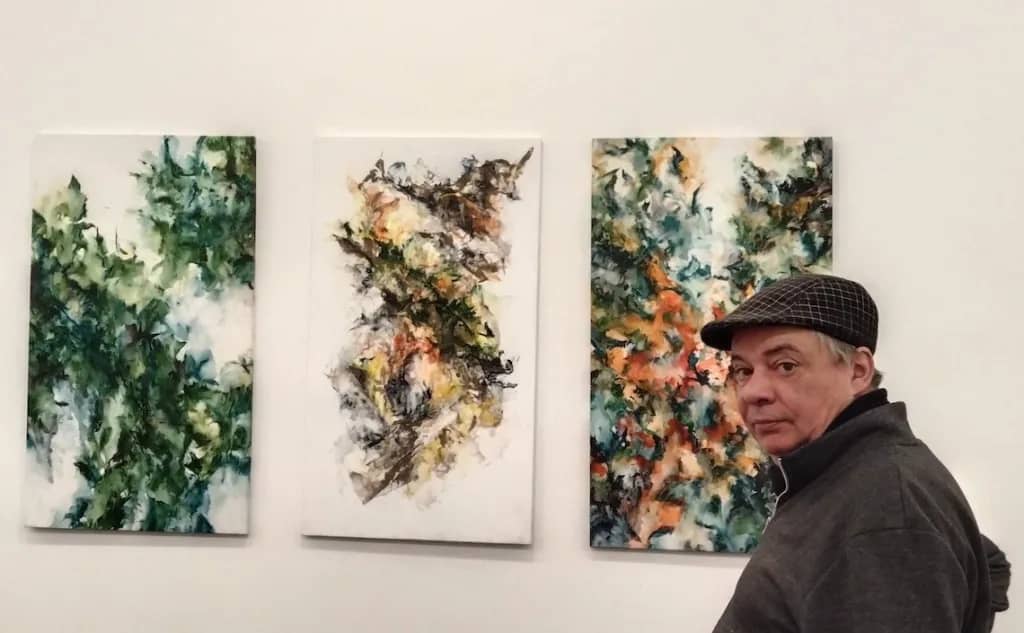 Exposición de Juan Rafael en el claustro de los Capuchinos