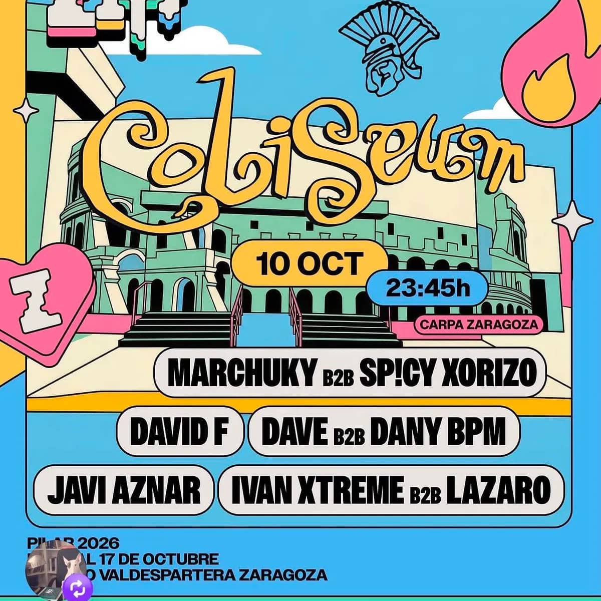 Fiesta Coliseum en Zity 2026