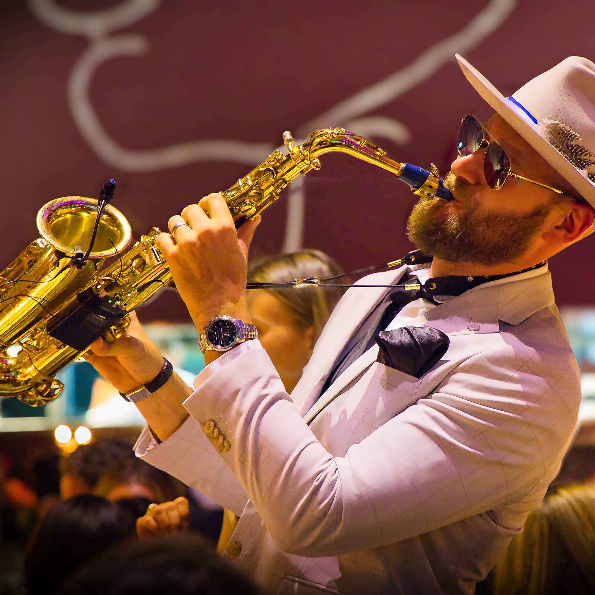 The Rhythm of July: Gary On Sax