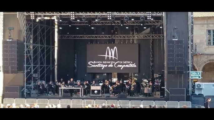 Banda Municipal de Música de Santiago – A banda no rock