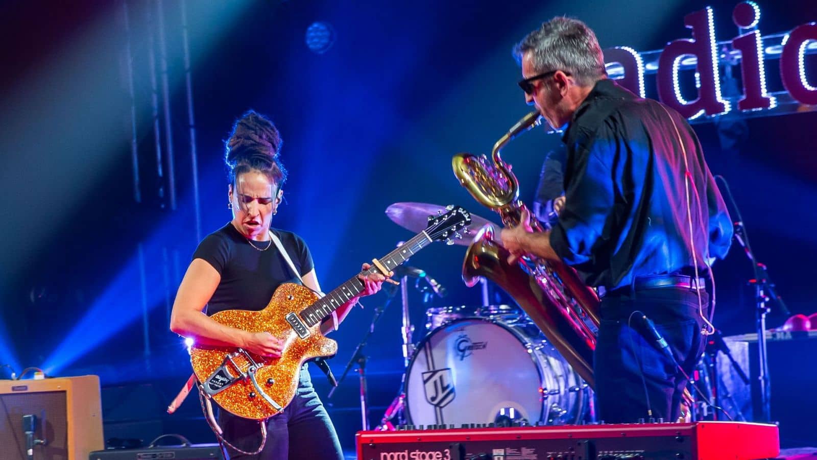La Perra Blanco en concierto