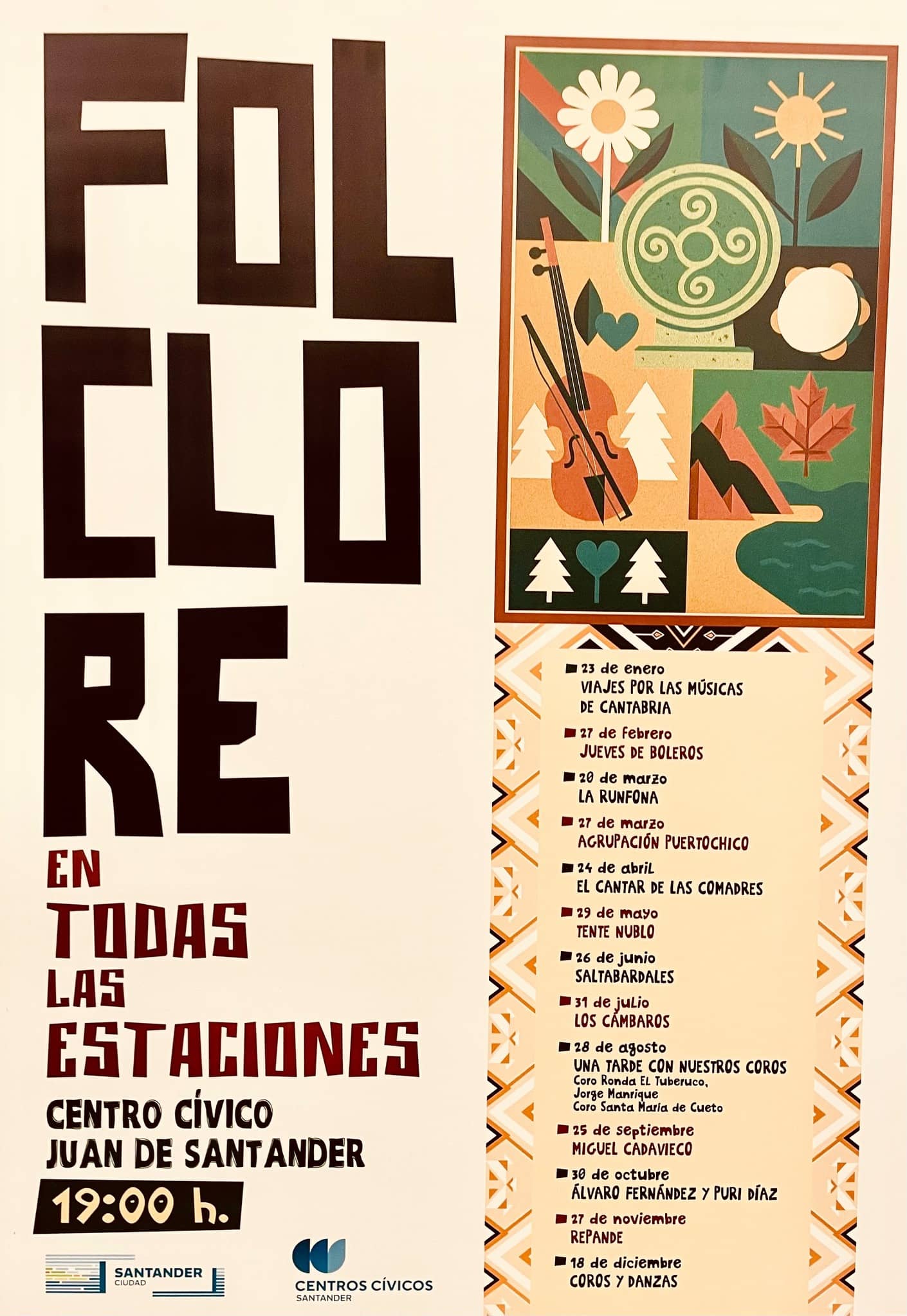 Coros y Danzas cierran el ciclo Folclore en todas las estaciones