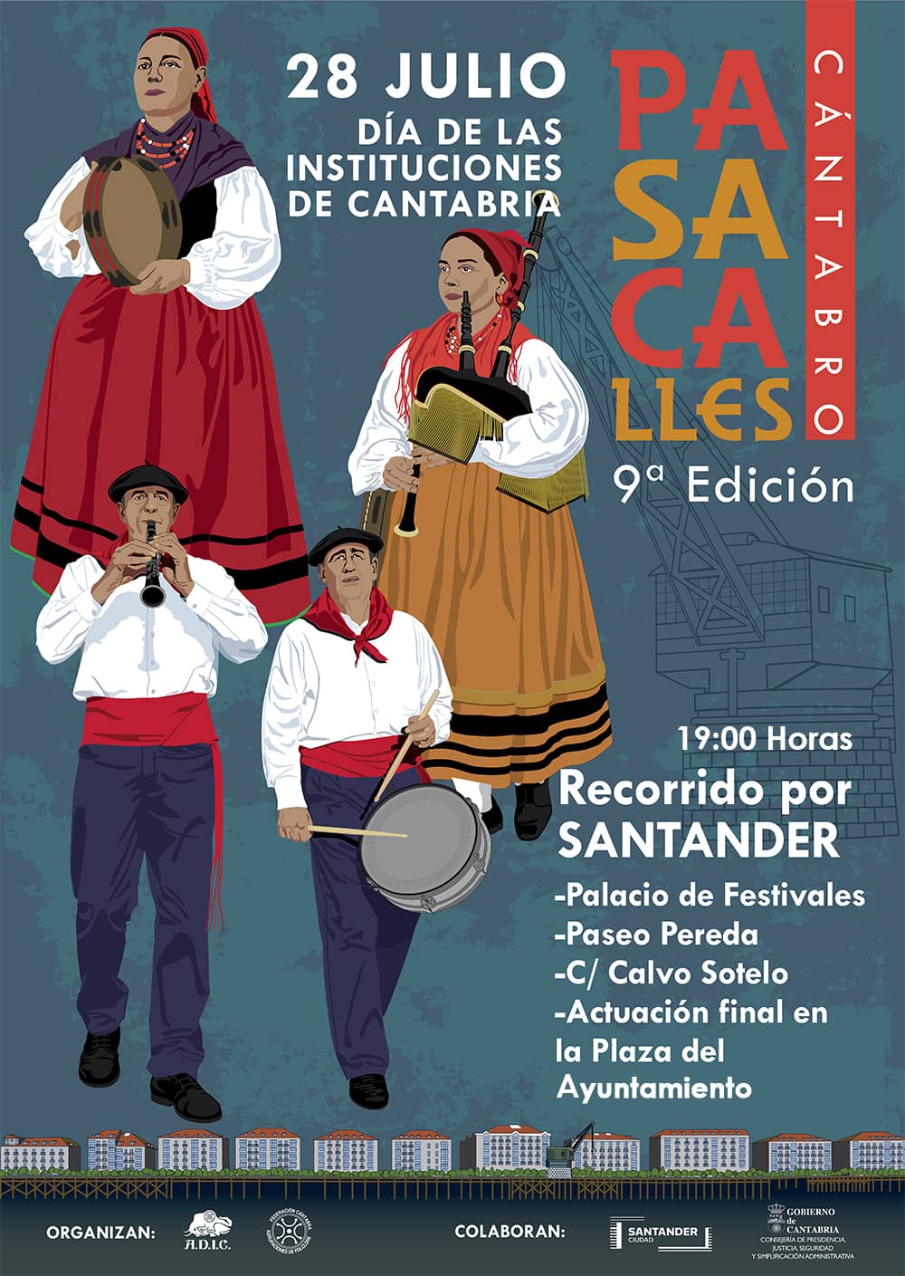 Día de las Instituciones: pasacalles, folclore y artesanía