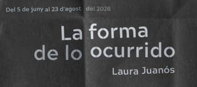 La forma de lo ocurrido