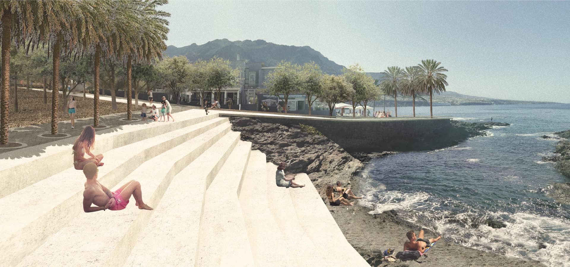 Paseo marítimo de Punta del Hidalgo