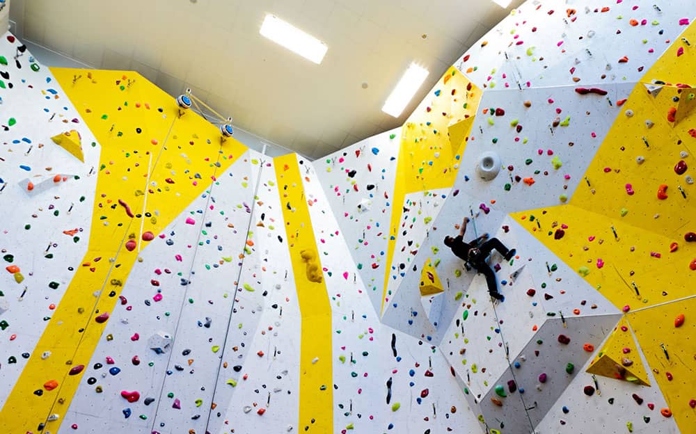 The Red Goat Climbing Wall
