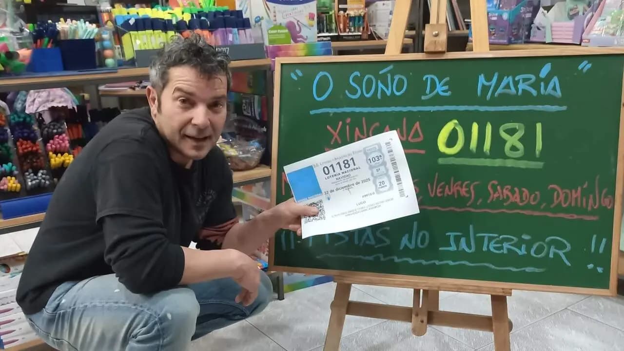 Fernando Toubes esconde 50 décimos por Lugo y lanza el reto de buscarlos