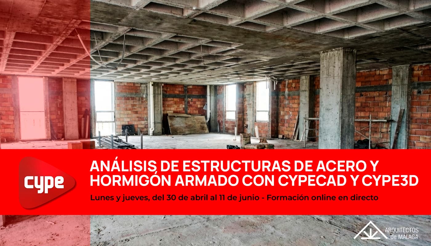 Análisis de estructuras de hormigón y de acero con CYPECAD y CYPE3D