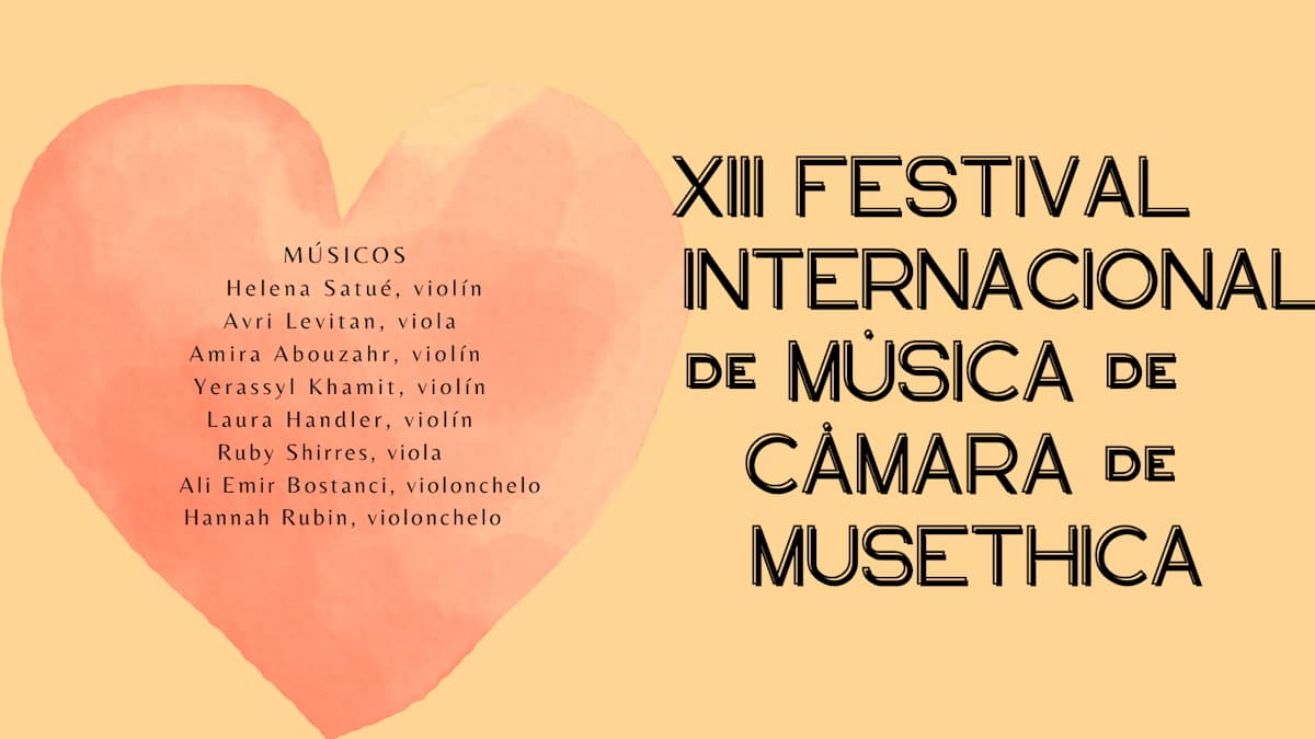 Concierto Musethica - XIII Festival Internacional de Música de Cámara