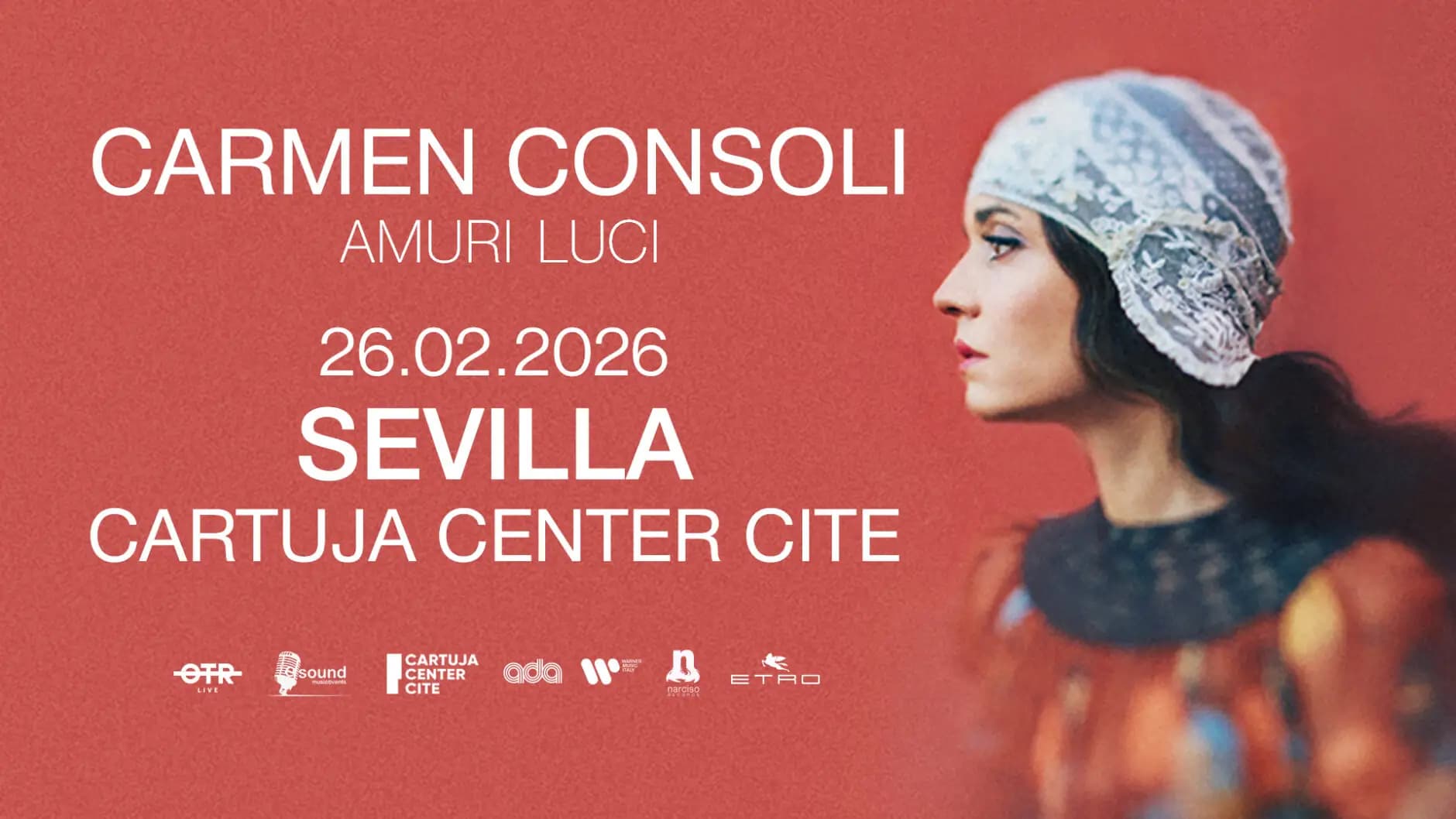 Carmen Consoli en concierto - Gira Amuri luci