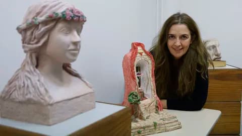 Exposición de obras escultóricas de Inma Malagón