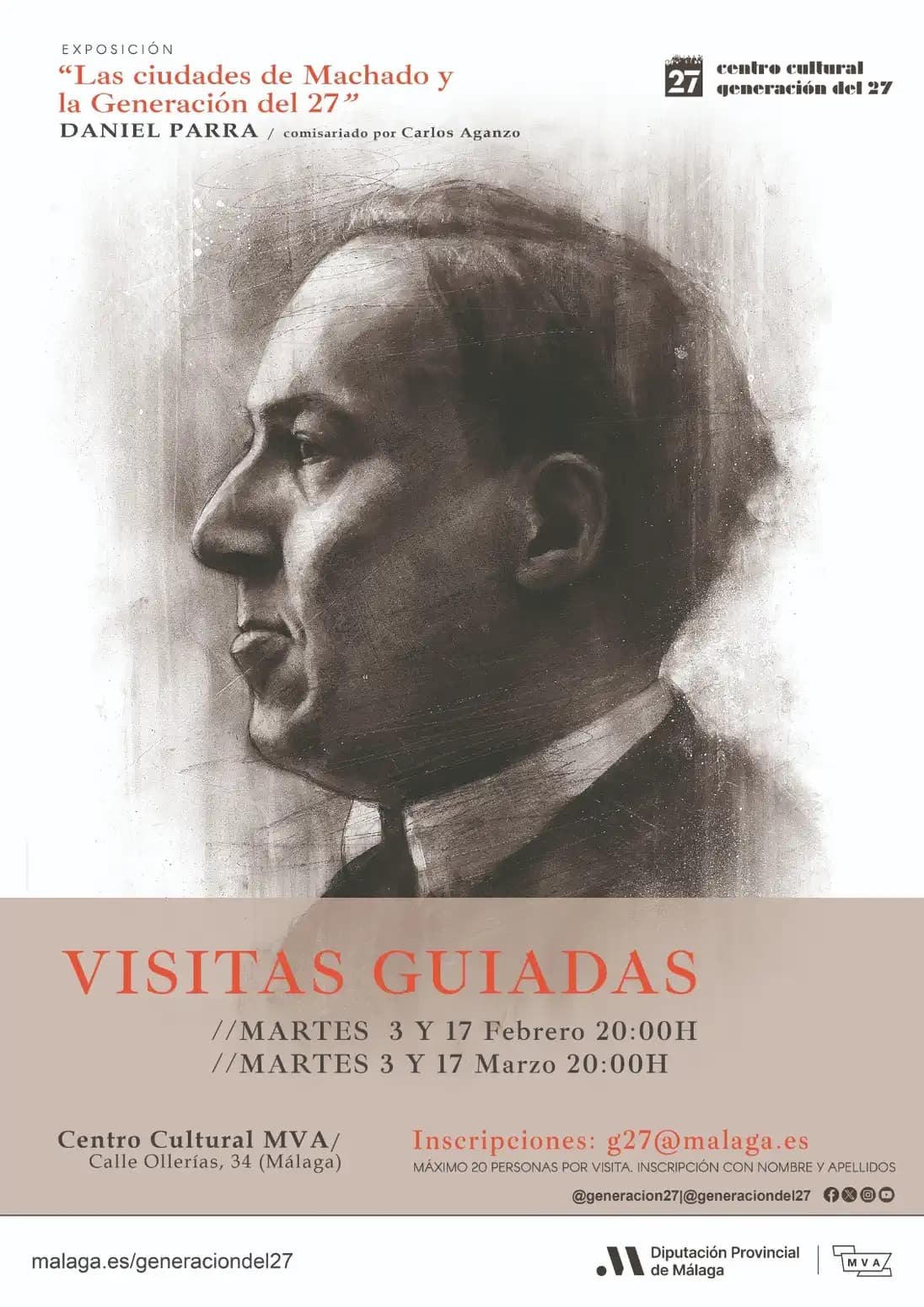 Visitas guiadas: Las ciudades de Machado y la Generación del 27