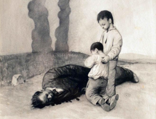 Encontro co cadro 'A derradeira leición do mestre'