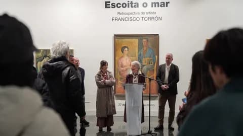 Escoitar o mar. Retrospectiva do artista Francisco Torrón