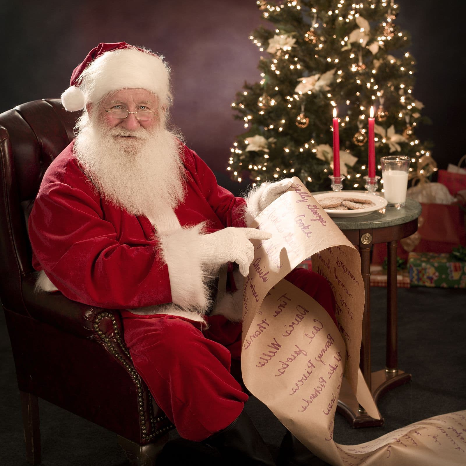 Visita de PAPÁ NOEL a XUVENLUGO