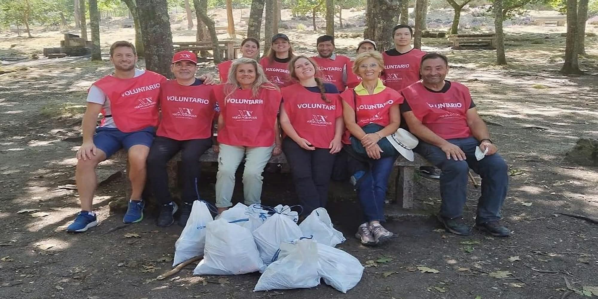 Voluntariado: LIMPIAR PASEANDO EN EL PARQUE FORESTAL DE SAN ANDRES DE COMESAÑA