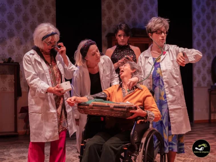 Representación teatral de la obra 'As gardiás'