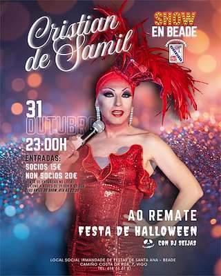Festa de Halloween en Beade