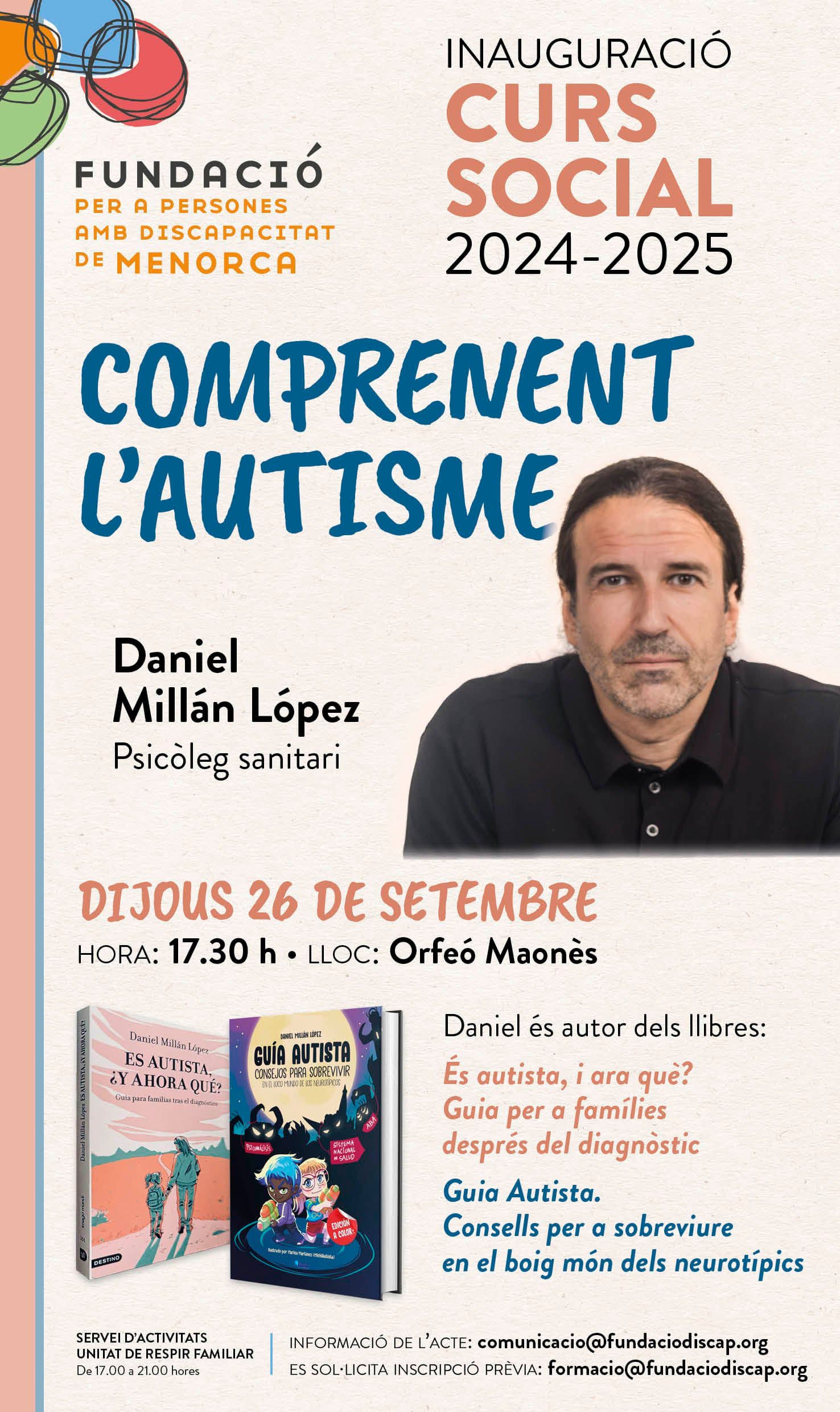 Educación siglo XXI. Daniel Millán. 'Entendiendo, de verdad, el autismo'