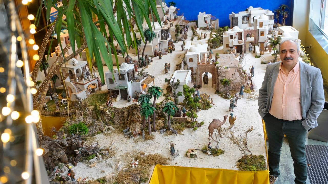 Belén que sorprende en la calle Posse