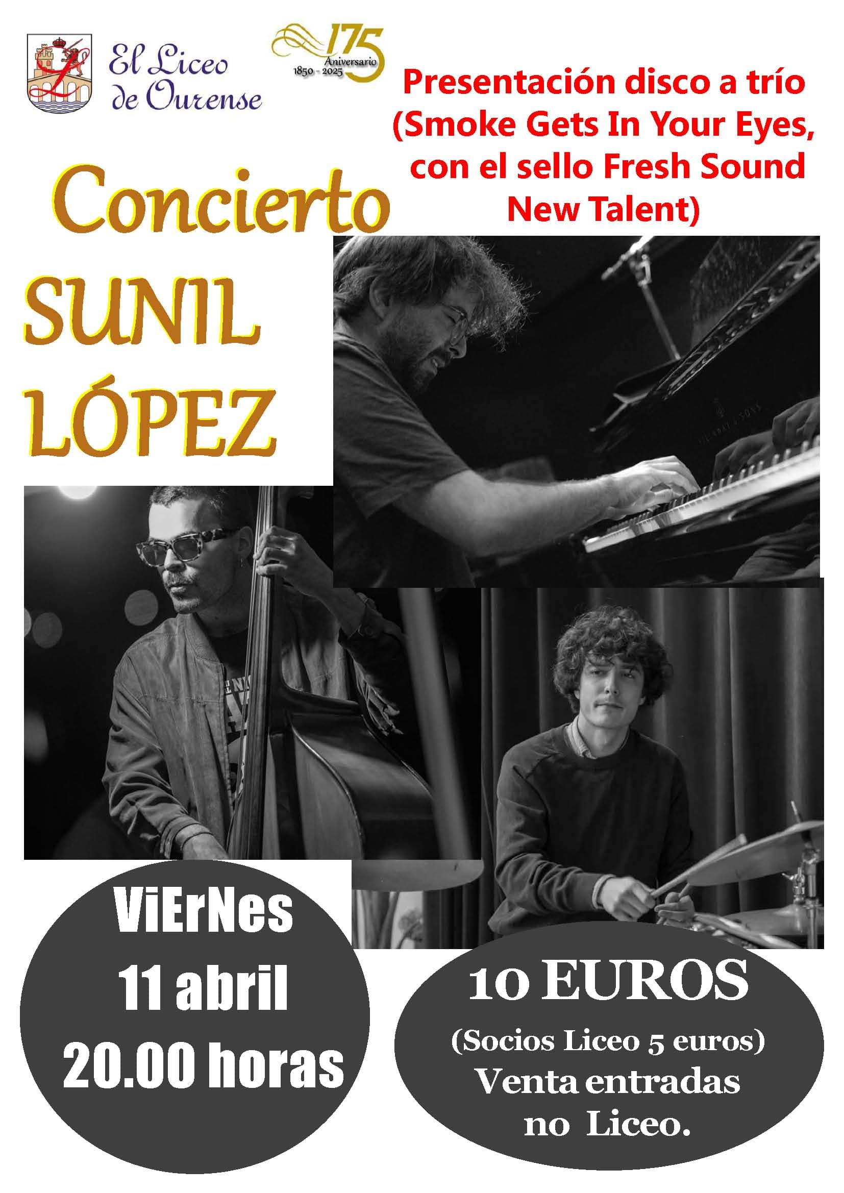 Sunil López Trío + Jam Session