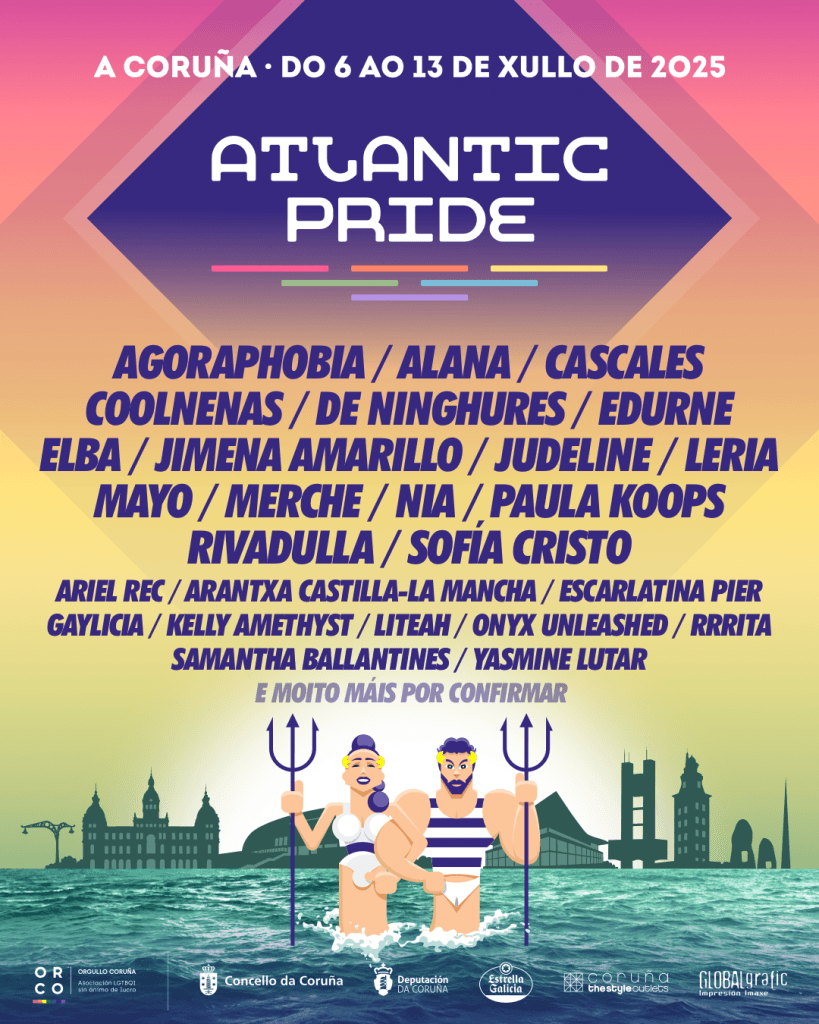 Festival Atlantic Pride: Yasmine Lutar, Liteah, Rrrita, La Kristhofer y Elba