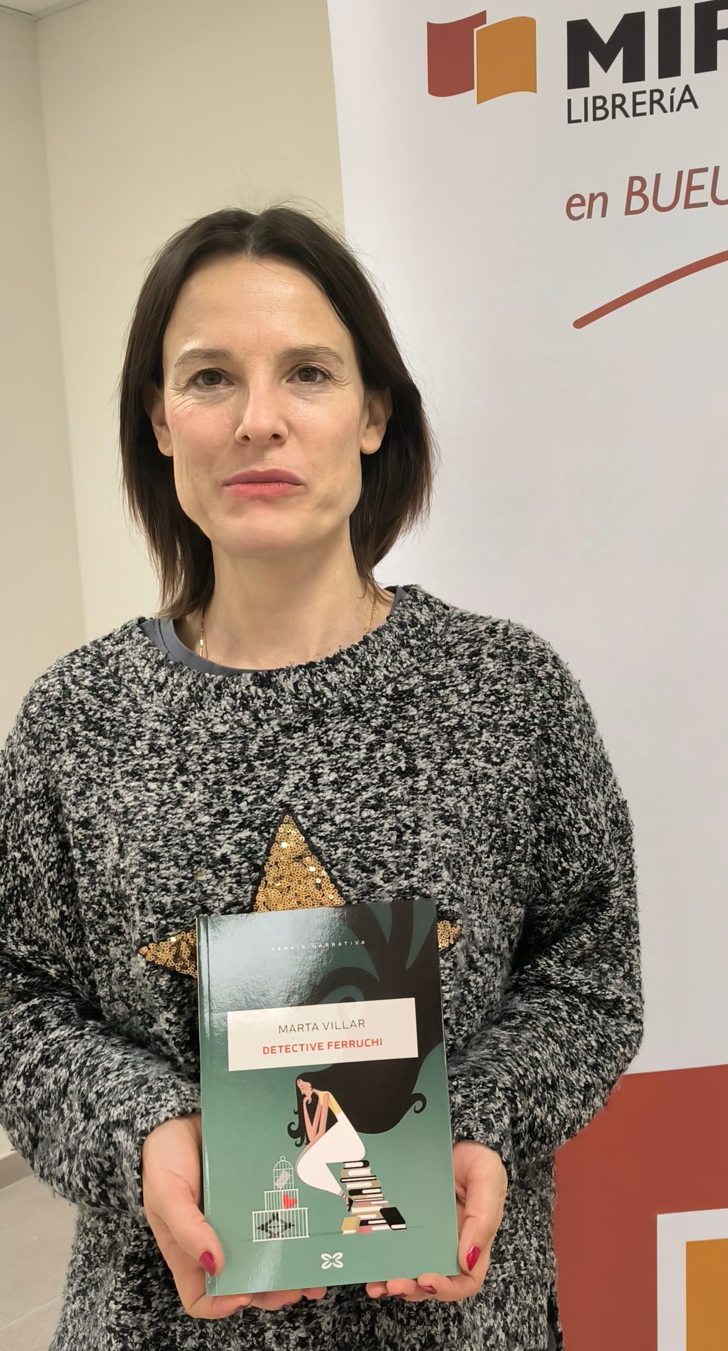 Firma de libros de Marta Villar