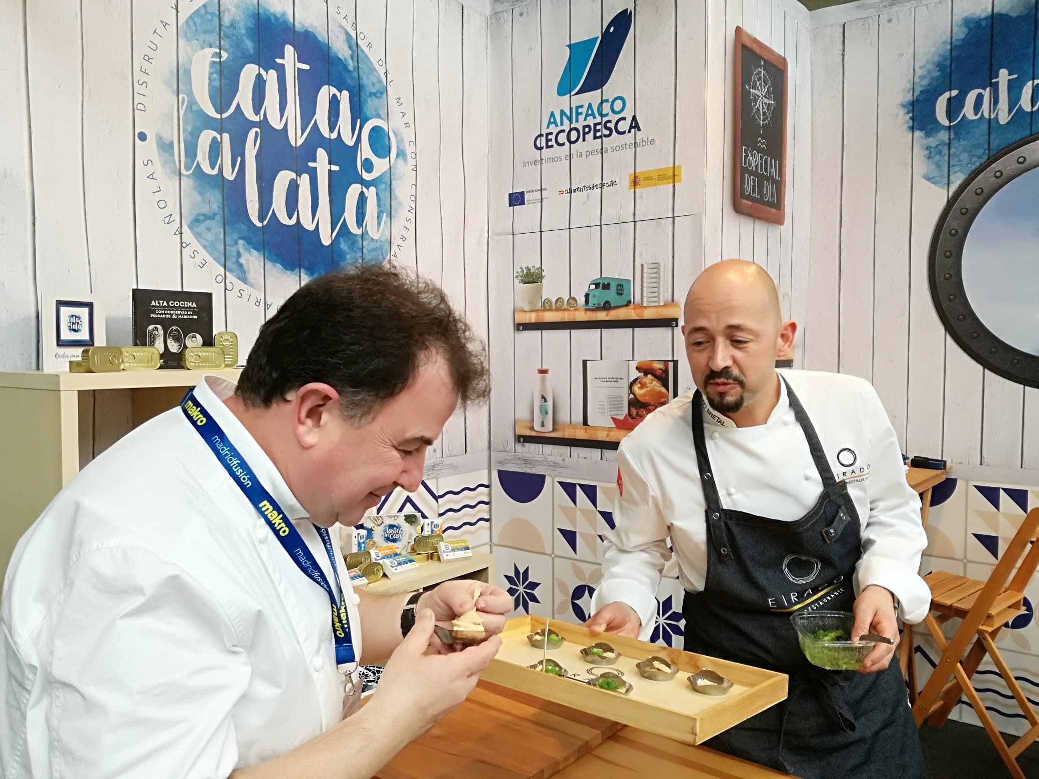 Showcooking de Iñaki Bretal