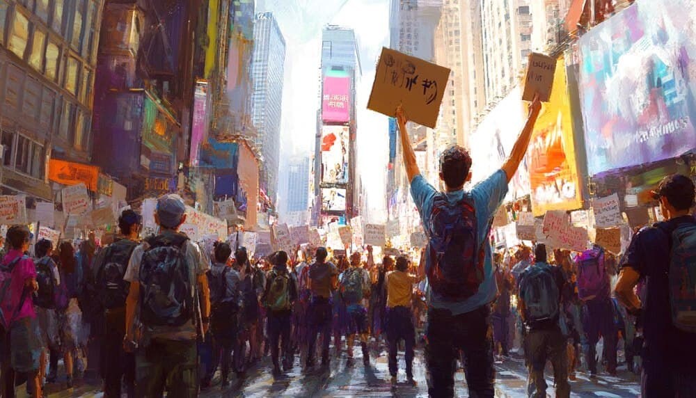 Marcha contra la Violencia Machista