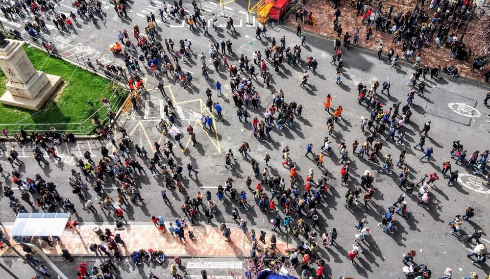 Manifestación Día das Letras Galegas
