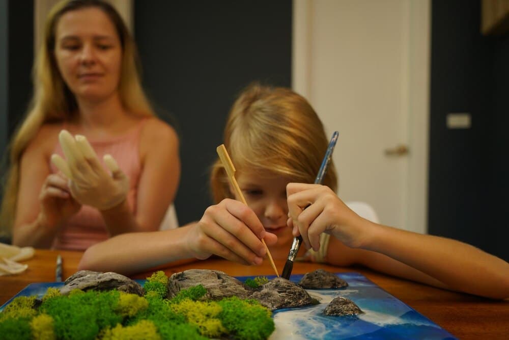 Obradoiro: Renas de cortiza