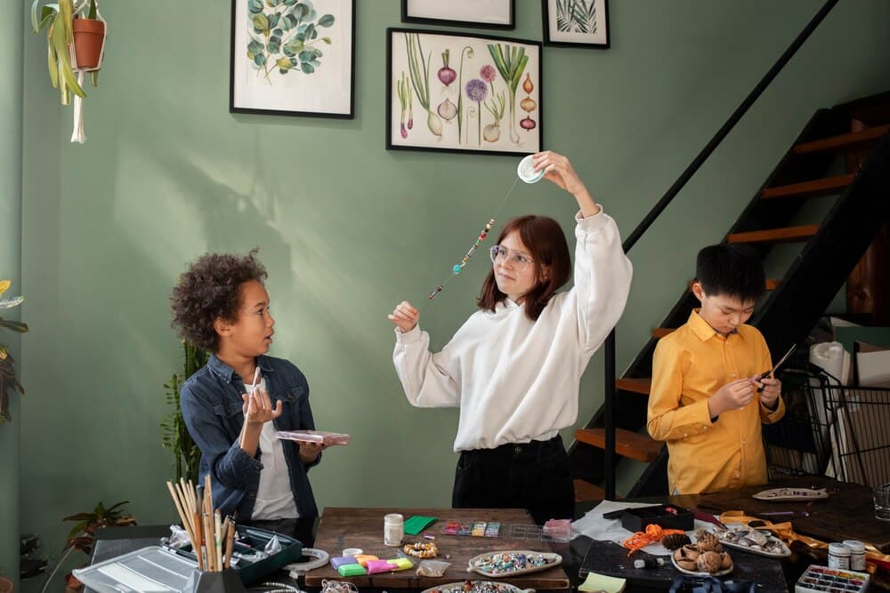 Taller gafas locas de fin de año