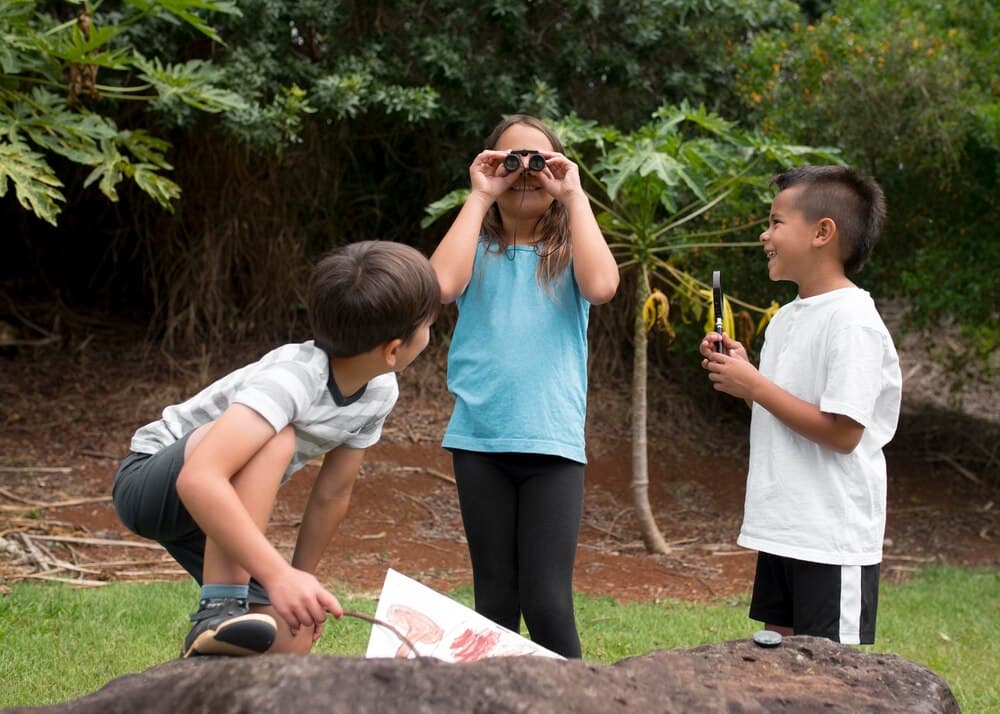 Carrera de orientación infantil