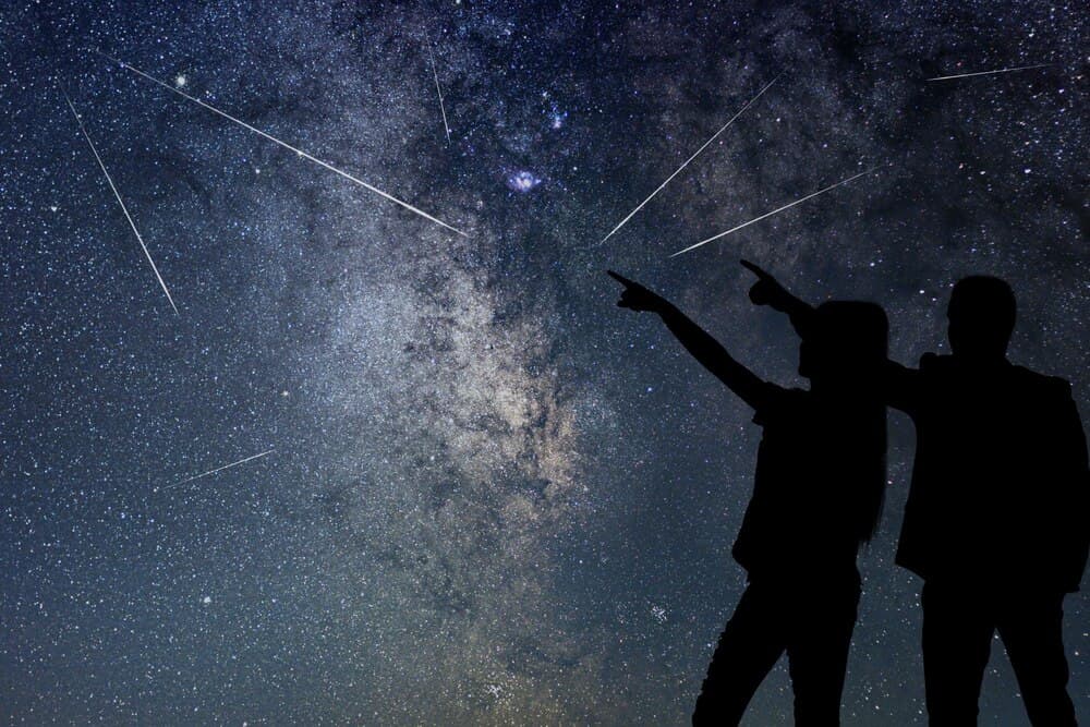Observación de lluvia de estrellas