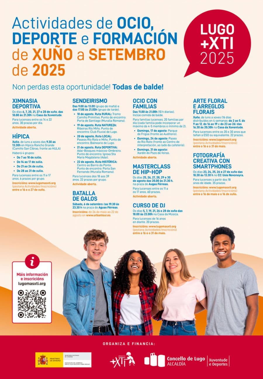 Actividade de ximnasia deportiva | Programa +XTi 2025