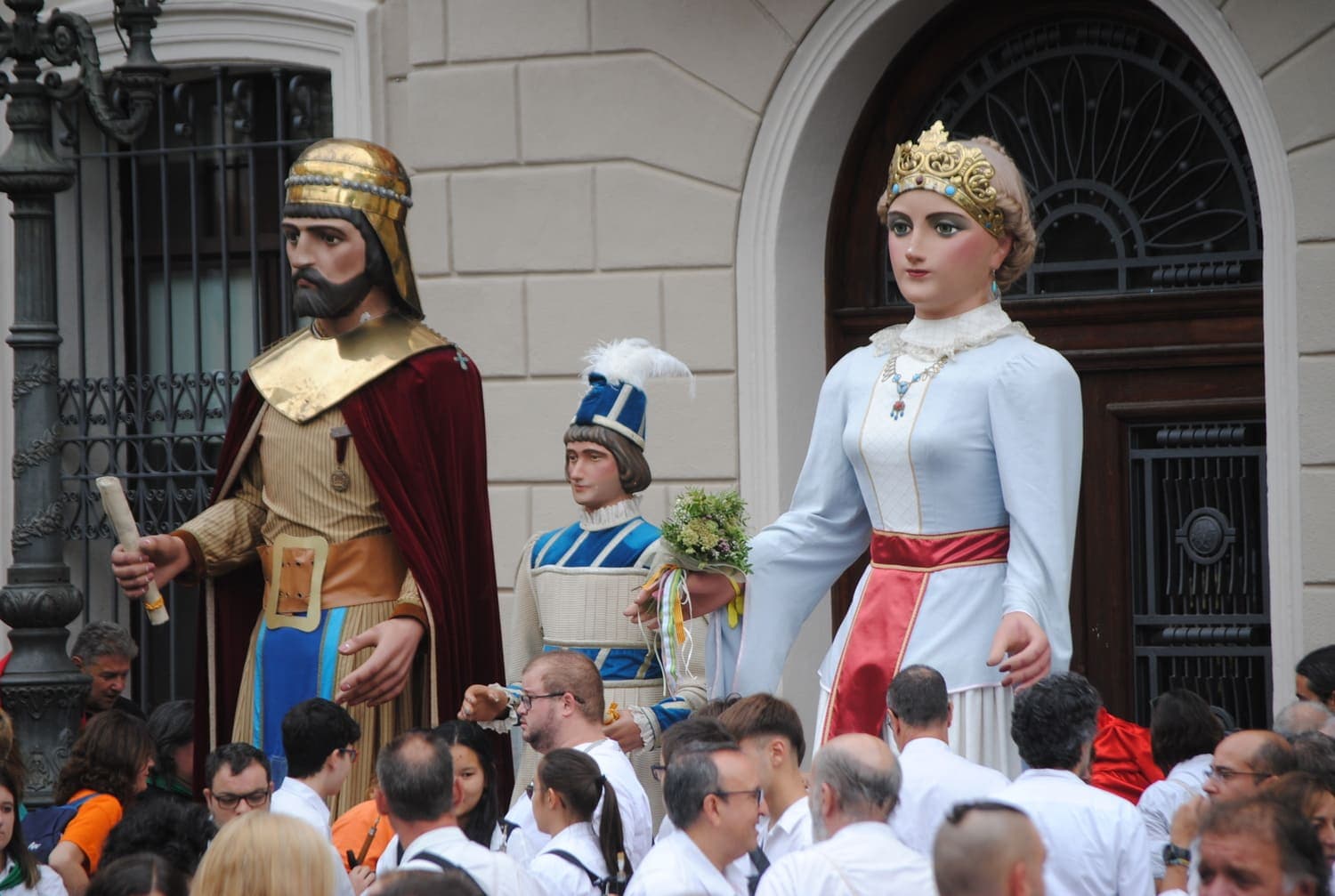 Assaig obert dels Gegants i Capgrossos de Sabadell